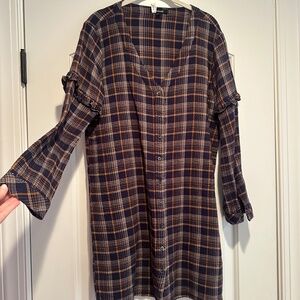 Madewell Light Flannel Dress